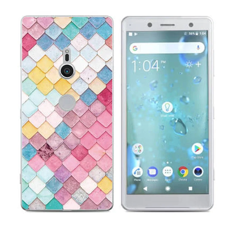 5 7 для Sony Xperia XZ2 чехол телефона красивая девушка мягкая задняя крышка Крышка XZ 2