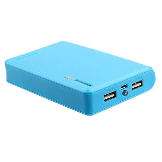 4x18650 DIY Power Bank Box зарядное устройство чехол с двойным выходом для iPhone 8 X Max всех