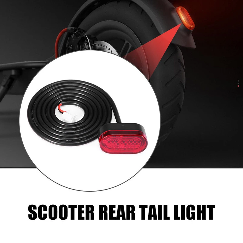 

Black Light Accessories Rear Tail For Xiaomi Mijia M365 Electric Scooter Skateboard New 2019