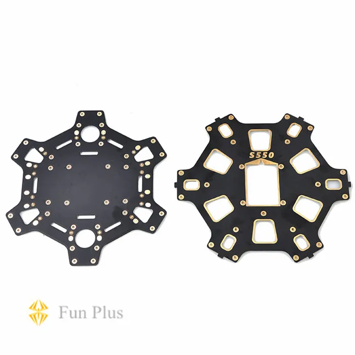

HMF S550 Quadcopter Multicopter Center Board Upper / Bottom Plate