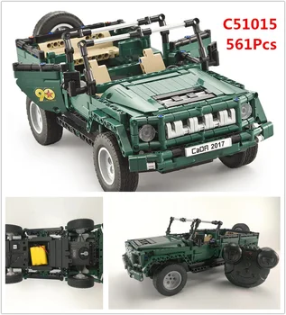 

Military Weapon RC Jeep Truck Car Model Building Blocks Bricks Educational Toys For Children technic 20011 20033 42065