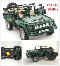 Military Weapon RC Jeep Truck Car Model Building Blocks Bricks Educational Toys For Children lepin technic 20011 20033 42065