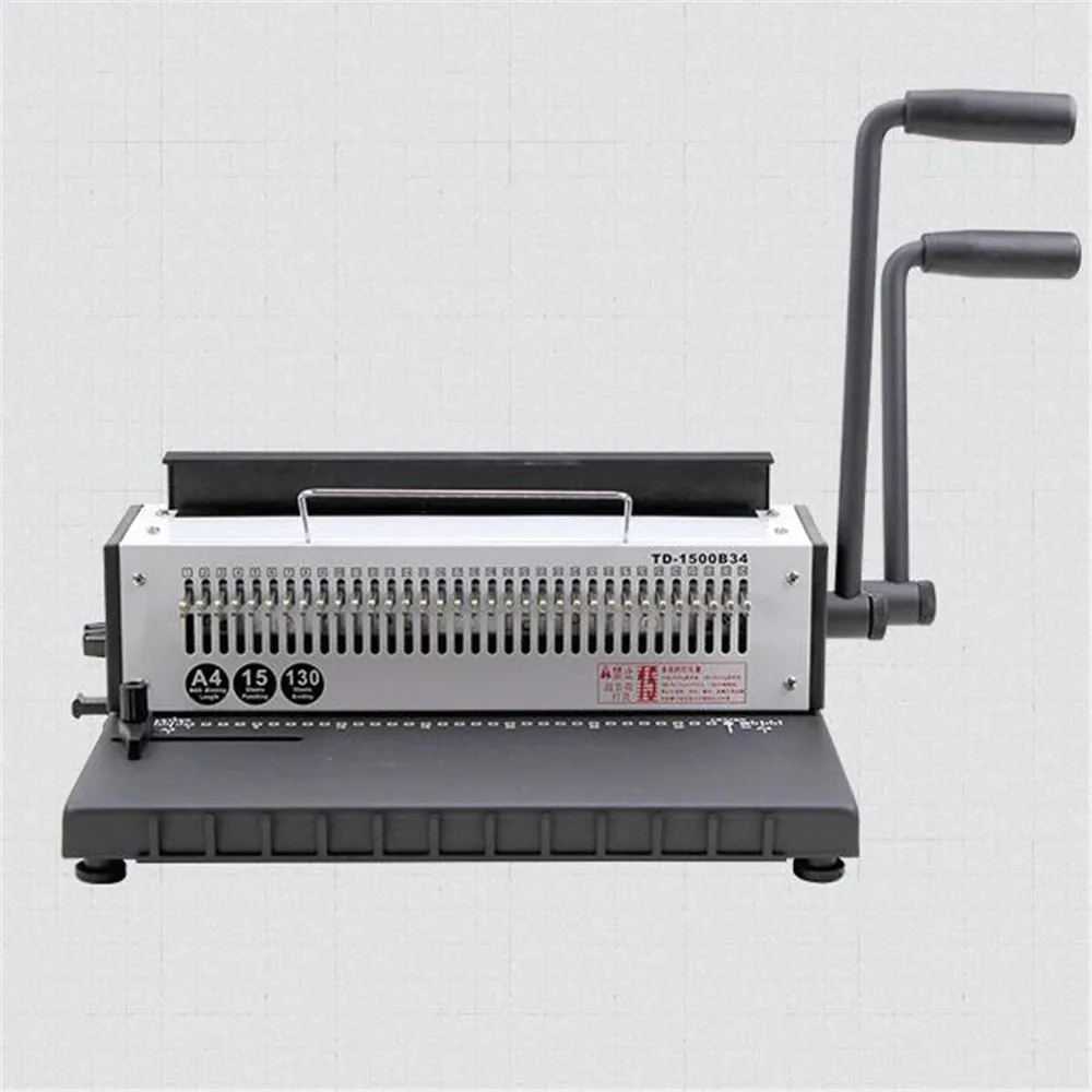 Wholesale Binders At 267.34, Get A4 Size Book Binding Machine 34 Holes