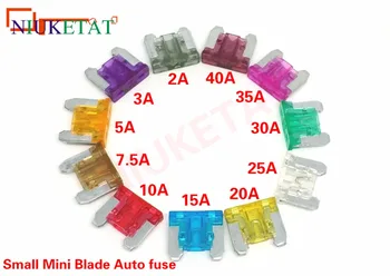 

110pc/bag low profile Mini Auto fuse Kit Boat Blade Fuse Kit Car fuse kit 2A 3A 5A 7.5A 10A 15A 20A 25A 30A 35A 40A each of 10pc