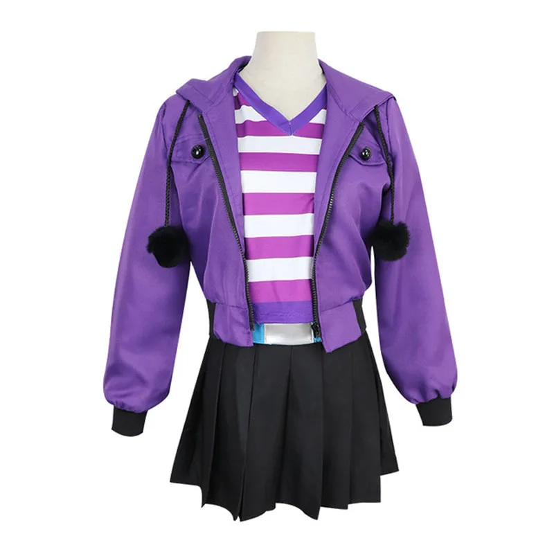 Cosroad Fate Grand Order Apocrypha Astolfo Cosplay Costumes Pink Wig Women Purple Jacket Spring Coat for Halloween Party 0 (3)