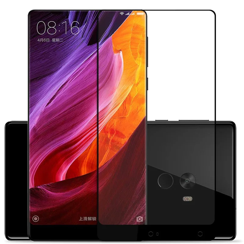 Для Xiaomi MIX Mi X 6 4 &quotПолное покрытие закаленное стекло 9H 2.5D Премиум Защитная пленка