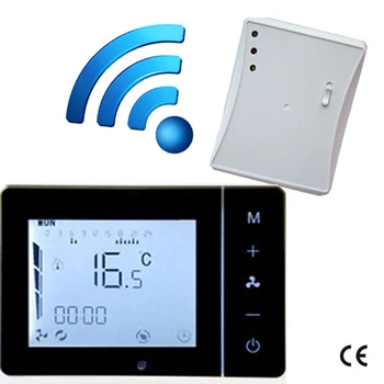 

Programble wireless boiler thermostat controller with boiler parts