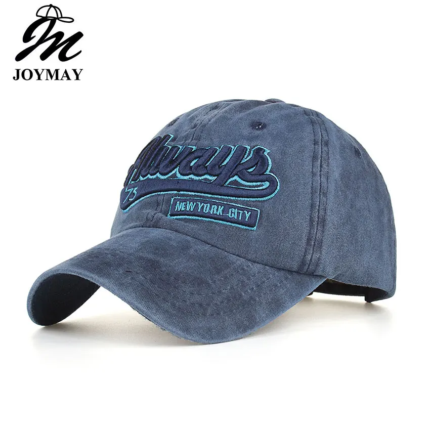 Joymay Новое поступление весенний сезон стиль отдыха всегда Вышивка Хлопок Snapback унисекс Спорт на открытом воздухе бейсболка B500