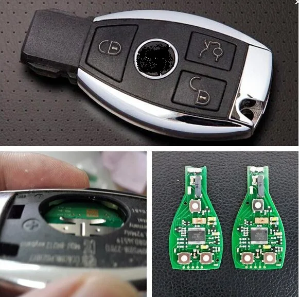 Как разобрать ключ w211 Keyless Entry Smart Remote Key 3 Button 315MHz NEC Chip for Mercedes Benz 2000+ 