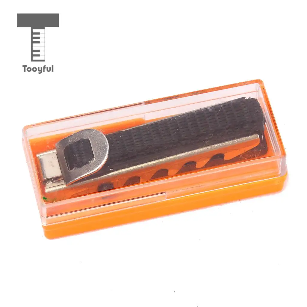 Tooyful Cotton Knitting Guitar Capo Key Clamp Trigger for Guitar Ukulele Mandolin Banjo Accessory Black