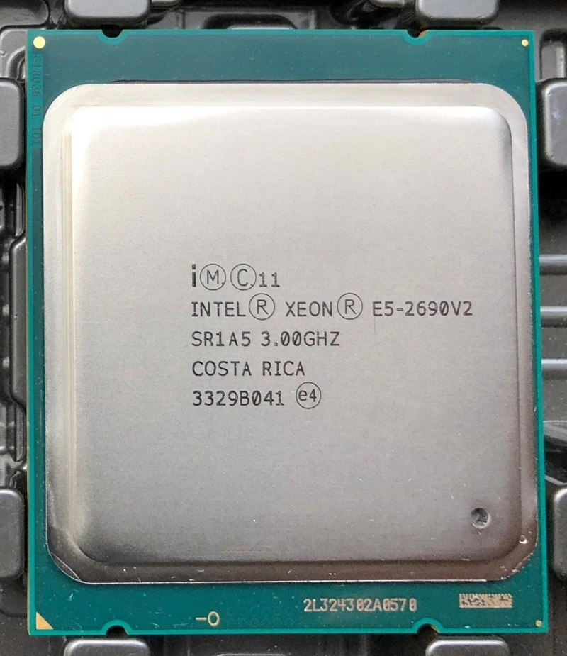 

Intel E5-2690 v2 Processor SR1A5 3.0Ghz 10 Core 25MB Socket LGA 2011 Xeon CPU E5 2690 V2