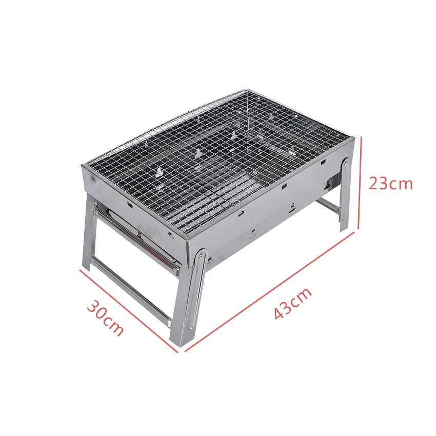 Открытый гриль из нержавеющей стали, барбекю B35, портативная Бытовая печь на древесном угле для 3-6 человек, экологическая печь для барбекю, Новое поступление