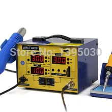 YIHUA 882D+ 220 В(бесщеточный вентилятор) Тепловая пушка паяльная станция без свинца 2 в 1 паяльная станция/паяльная станция 720 Вт