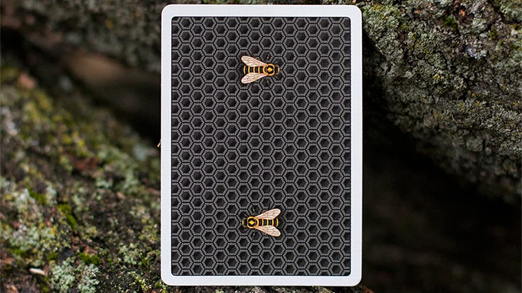 Honeybee V2 Playing Cards (Black) 2