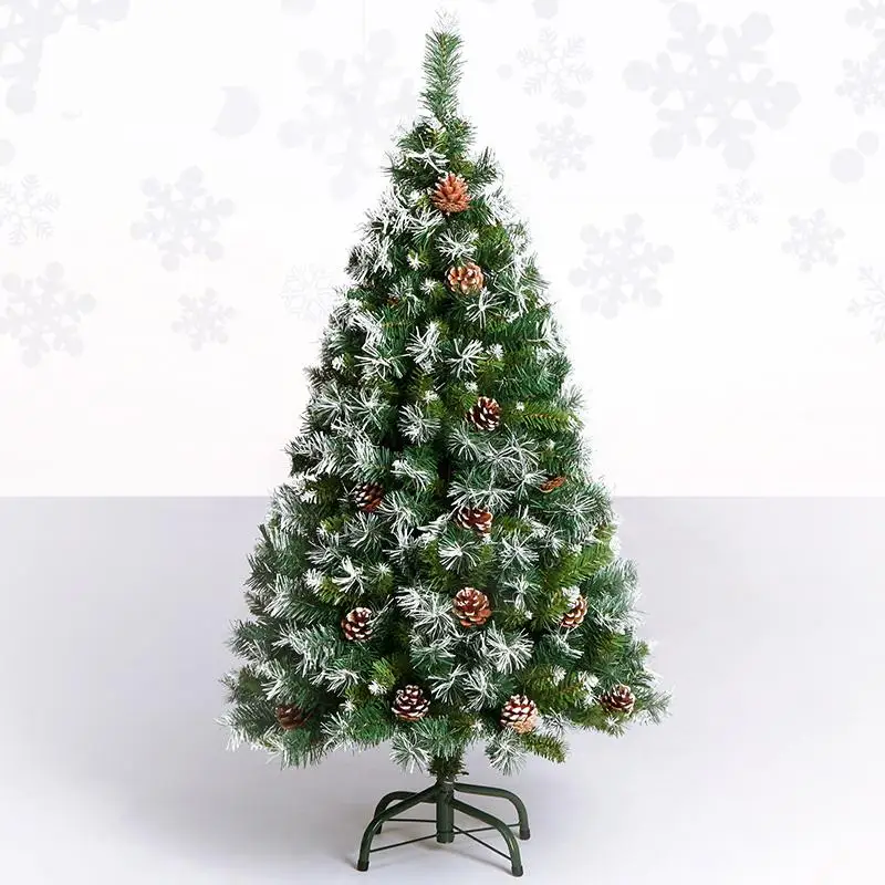 1.2 meters christmas tree 120cm white pinecone automatic christmas treetreetree whitetree
