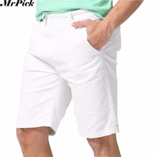 Новые мужские шорты летние модные мужские повседневные пляжные хлопковые шорты белые 7 цветов Размер США 30-40 E5075