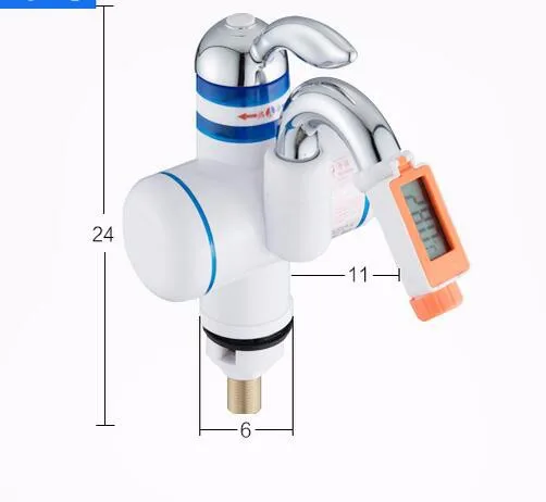 Цифровой температура кран Мгновенное ВОДОНАГРЕВАТЕЛЬ 3000 Вт с утечкой протектор