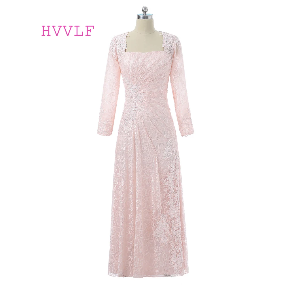 Roze 2019 Moeder Van De Bruid Jurken A-lijn Lange Mouwen Applicaties Lace Bruidegom Lange Avondjurken Moeder Jurken Voor Bruiloften Roze 2019 Moeder Van De Bruid Jurken A-lijn Lange Mouwen Applicaties Lace Bruidegom Lange Avondjurken Moeder Jurken Voor Bruiloften