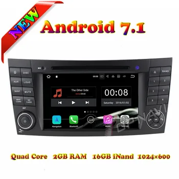 

Topnavi Android 7.1 Car DVD Player For Benz W211 (2002/03-2008)/W463 (1989/09-2008)/W219(2004/10 2005 2006 2008) GPS Navigation