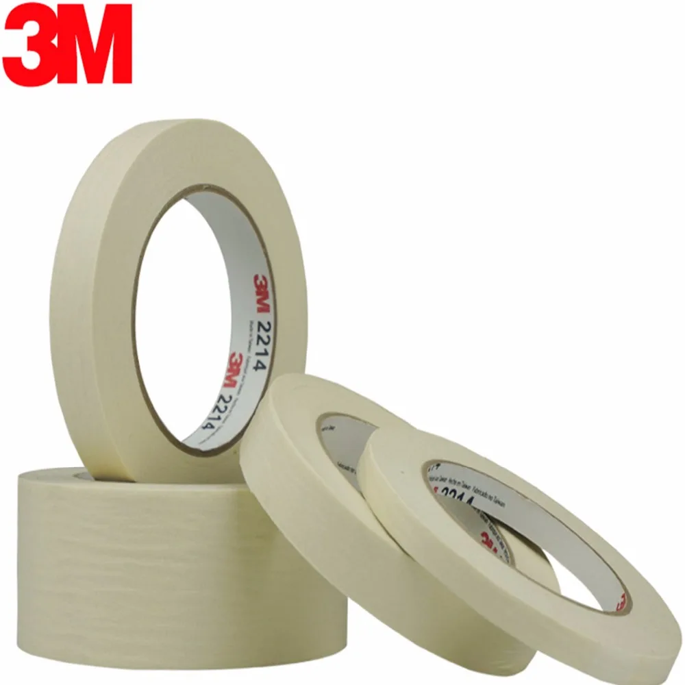 60mmx164ft 3M2214 Super strength scratch free paper tape car model