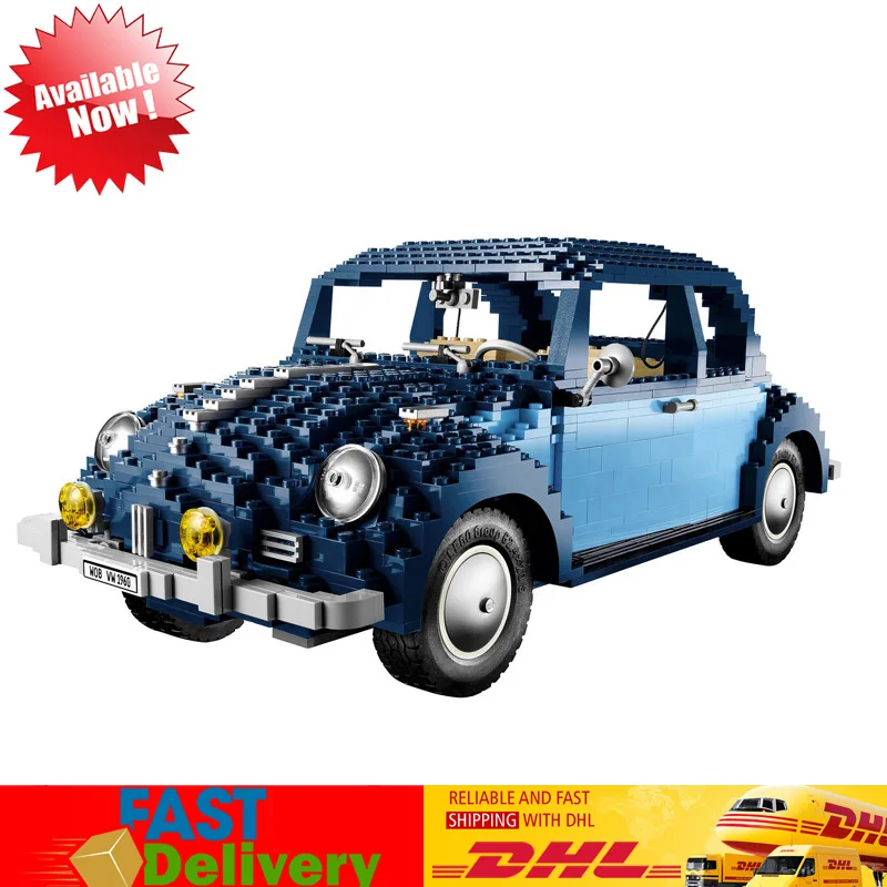 

Lepin 21014 1707Pcs Volkswagen Set Building Blocks Bricks Model Children Toys Compatible LegoINGly 10187 Gifts
