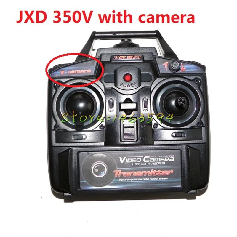Free shipping JXD 350V Transmitter JXD350V RC Helicopter Spare parts Remote Controller