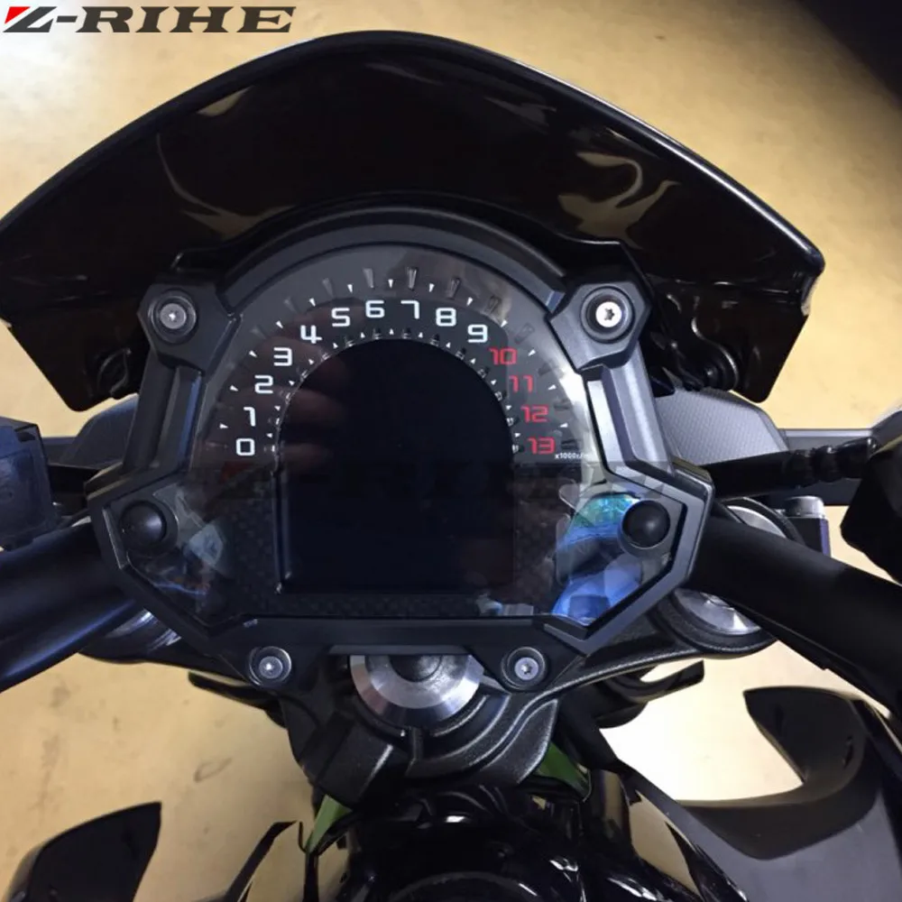 Наклейки для защиты приборной панели от царапин и спидометра Kawasaki Z900 Z650