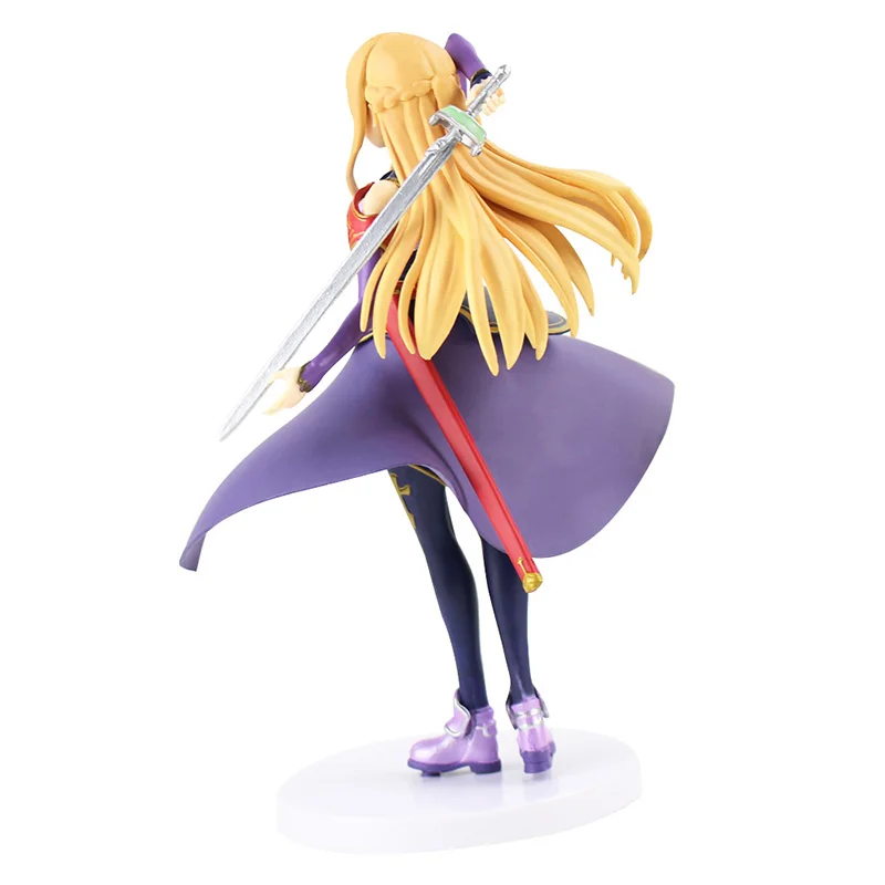 22 см Yuuki Asuna милая фигурка модель игрушки Горячая аниме меч искусство онлайн Yuuki Asuna ПВХ фигурка модель Подарочная коллекция
