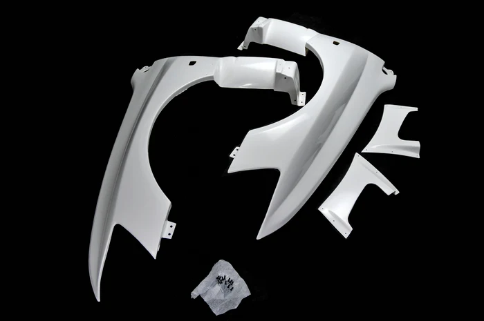 Evolution 8 9 Varis Aero GT Front Vented Fender FRP(4)