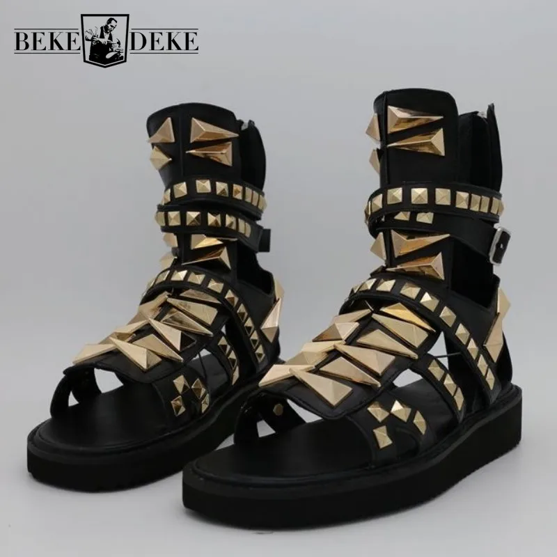 mens platform sandals