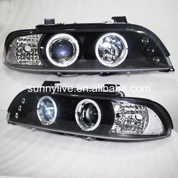 

FOR BMW E39 Angel Eyes LED Head Lights 1995-2003 year JY