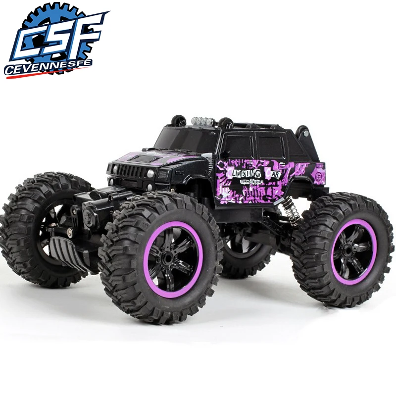4WD eléctrico coche RC Rock Crawler de juguete de Control remoto de coches en la Radio controlado 4x4 coche- carretera juguetes para niños regalo de los niños - 1