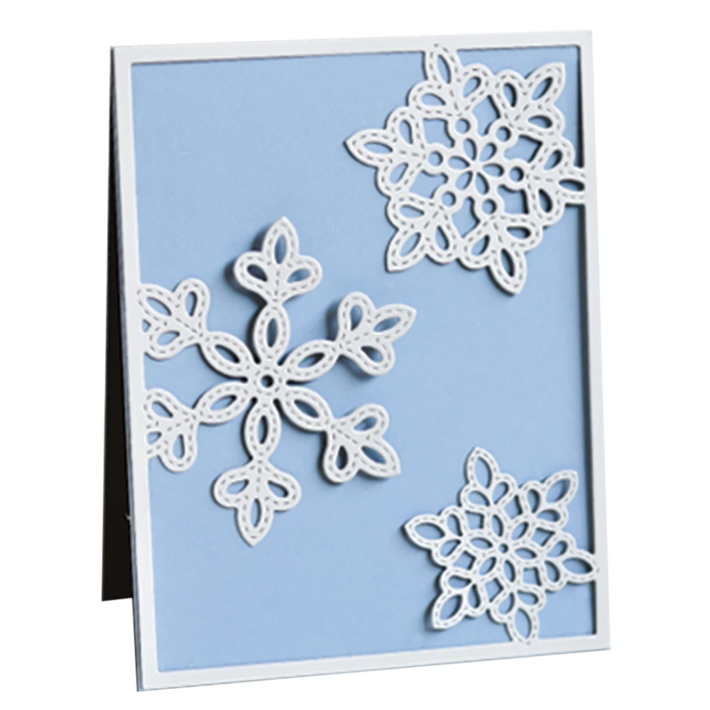 

InLoveArts 1 Pcs/lot Metal Cutting Dies Scrapbooking For Card Making DIY Embossing Cuts New Craft Snowflake Decoration Cover