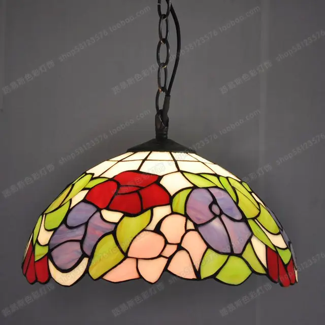 Professional Manufacturer Of Tiffany Lamps 30cm American Past Professional Manufacturer Of Tiffany Lamps 30cm American Past Chandelier Lighting Stained Gl Kitchen Restaurant
