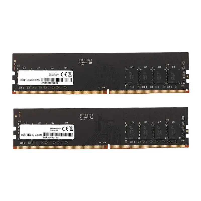 DDR4 2400 МГц памяти ПК настольный компьютер модуль полностью совместим Системы