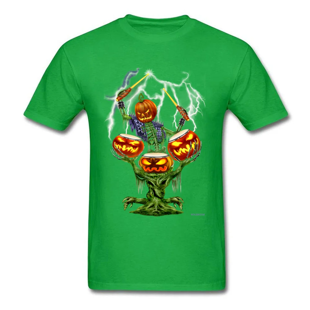 Halloween Pumpkin Drummer_green