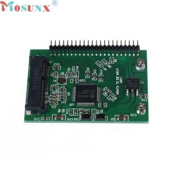 

mosunx Mecall mSATA SSD To 44 Pin IDE Converter Adapter As 2.5 Inch IDE HDD For Laptop