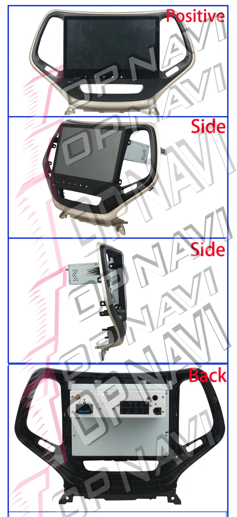 radio 2 din android For Jeep Cherokee 2016-2017