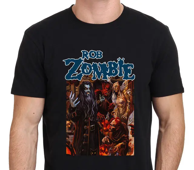 Special Price Rob Zombie Ghouls Men'S Gildan T Shirt Black S To 4Xl