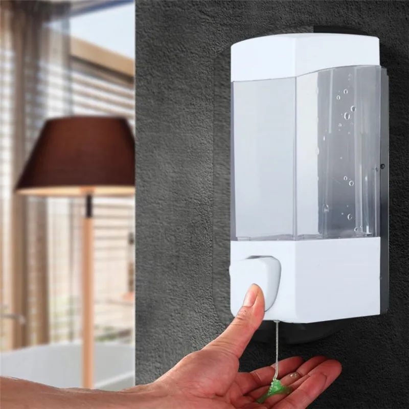 

4YANG 1/2/3 Chamber 500/700/1050ml Liquid Hand Soap Shower Dispenser Wall Mounted For Sink Bathroom Washroom Hotel Shower Bath