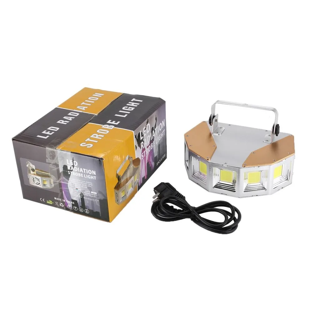 

ICOCO LED Stage Lights Breathing Lamp Lights Large Remote Control Lighting Radiation Strobe Flash Lamp for Bar KTV Ballroom