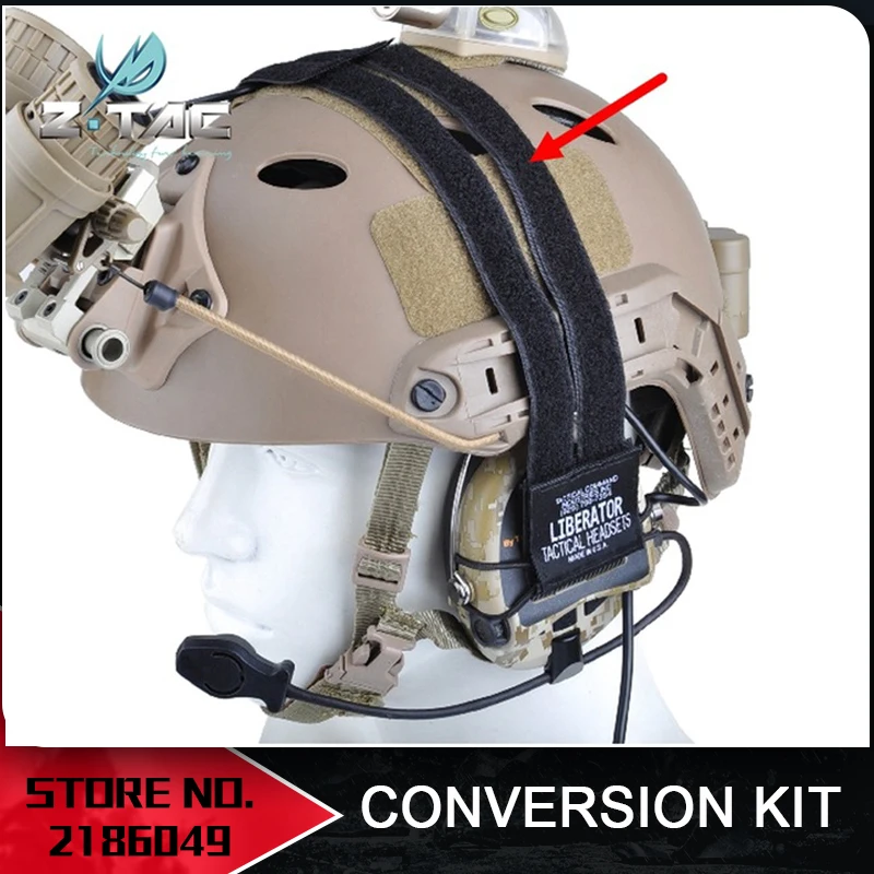 Z Tac Conversion Kit для Тактических Шлемов и Sordin Гарнитура Наклейки ТАКТИЧЕСКИЙ