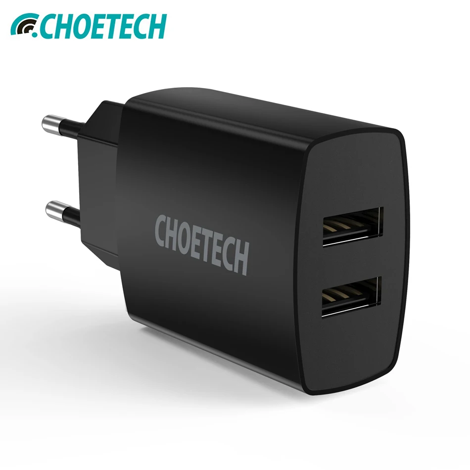 

Universal USB Charger For iPhone 7 6S 5V/4.8A Dual USB Travel Wall Charger Adapter For Samsung Galaxy S8 Mobile Phone Charger