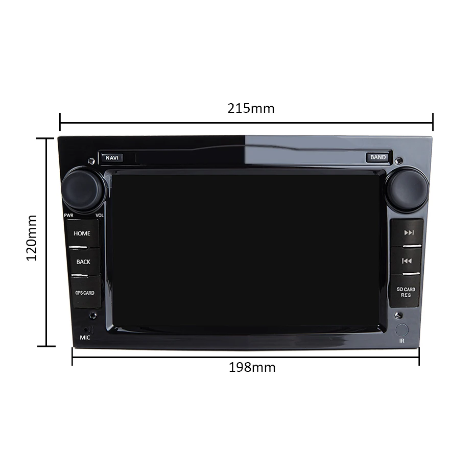 Excellent 4G Android 9.0 DSP 2 DIN Car Radio GPS For Opel Vauxhall Astra H G J Vectra Antara Zafira Corsa Vivaro Meriva Veda NO DVD Player 4