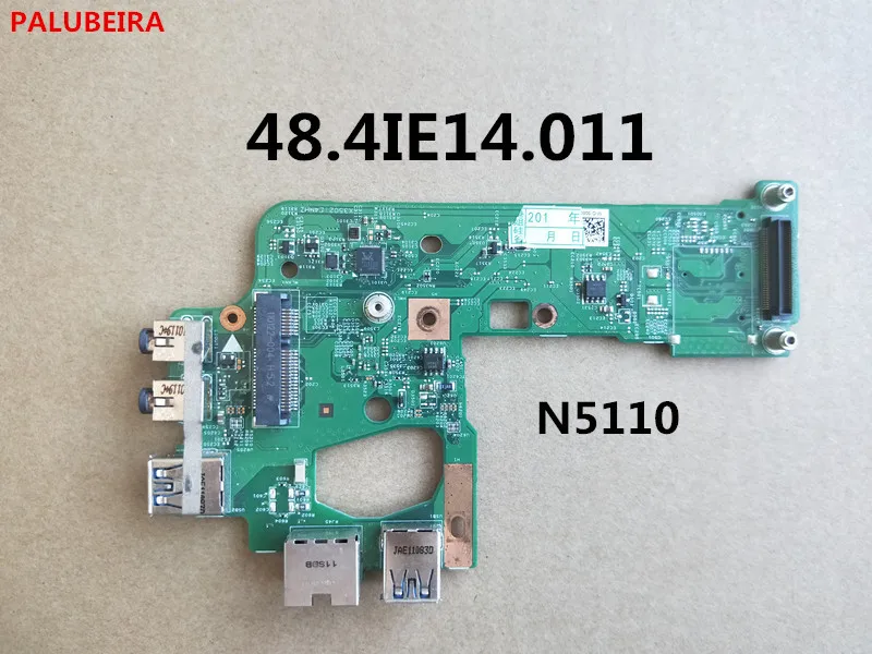PALUBEIRA 48.4IE14. 011 для Dell 15R N5110 DC блок питания DQ15 NEC IO аудио USB плата|Компьютерные кабели