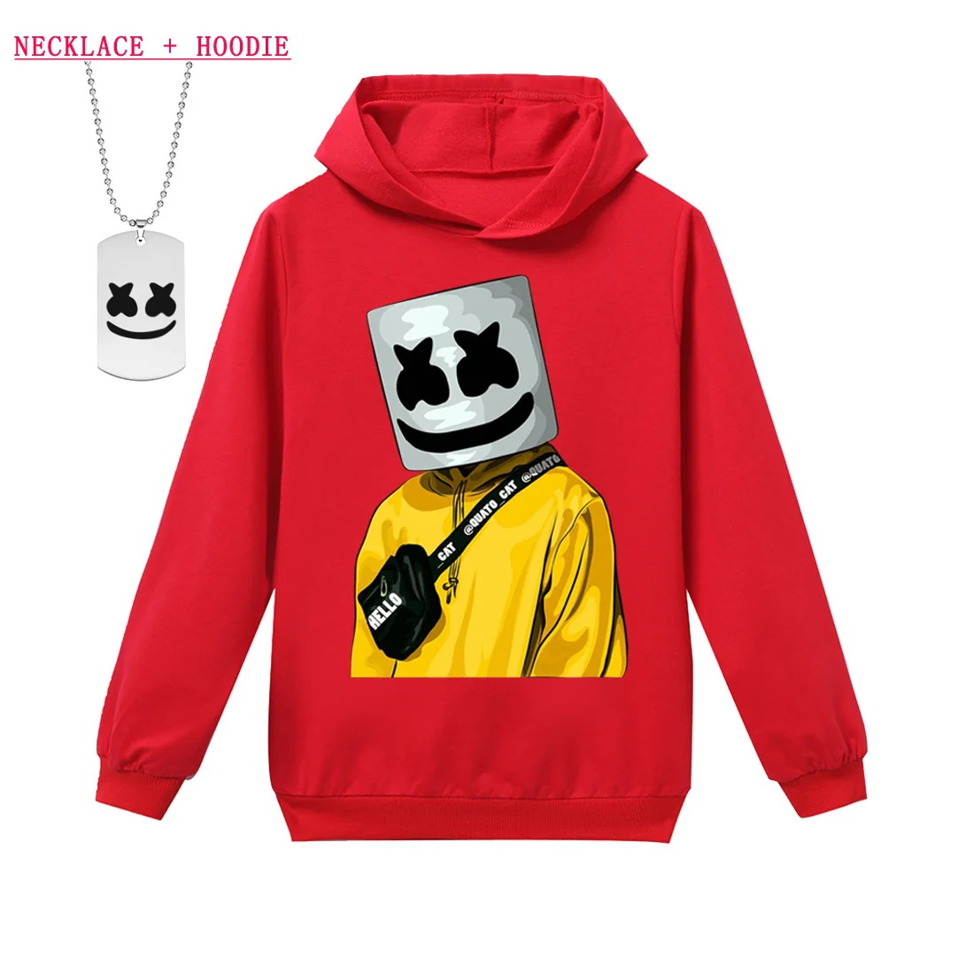 

Roblox dj Sweatshirt Roblox Printed Kids Tops For Boys Girls Pullover Hoodies Hip Hop Basic Coat 2019 Spring