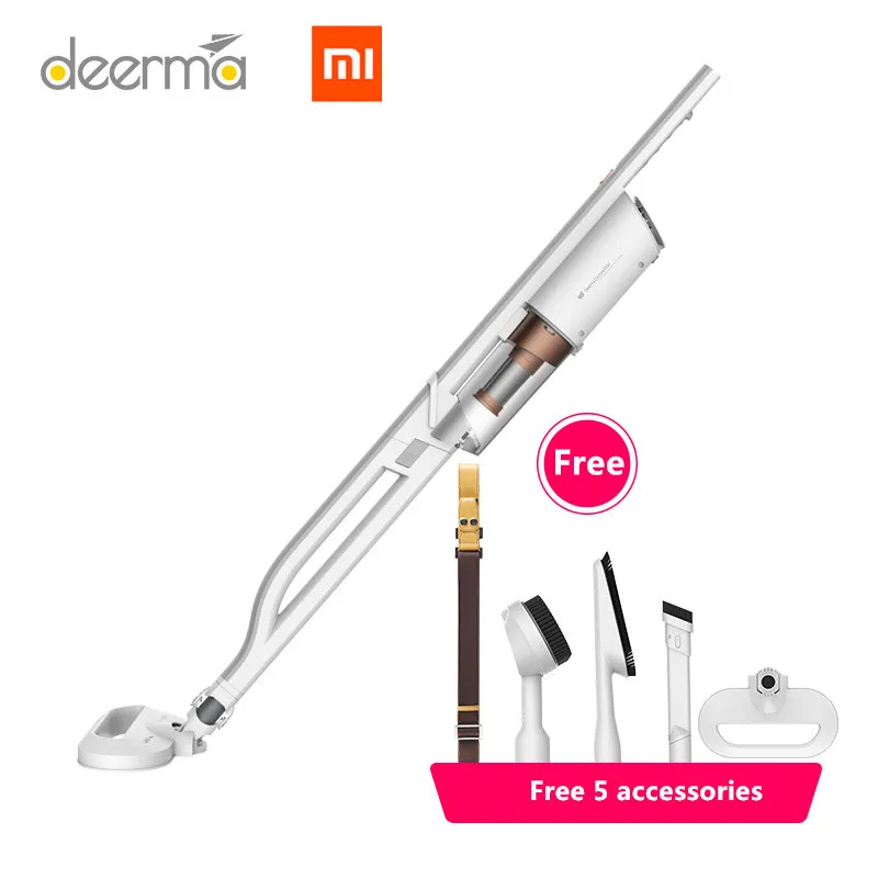 Пылесос Xiaomi Mijia Deerma DX800S с двойной циркуляцией вертикальный ручной легкий пылесос