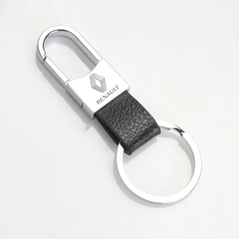 

Car Keychain Metal Key Holder Logo Car Fashion For Renault Duster Megane 2 Logan Megane 3 Clio Chain Ring Accessories