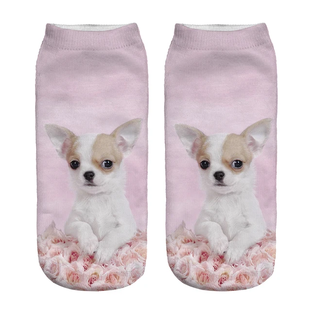 Aliexpress.com : Buy 1pair 3D Pink Rose Dog Pug Printed Sock Men 1pair 3D Pink Rose Dog Pug Printed sock Men New Unisex Cute Low Cut Ankle Sock - Aliexpress.com : Buy 1pair 3D Pink Rose Dog Pug Printed Sock Men
