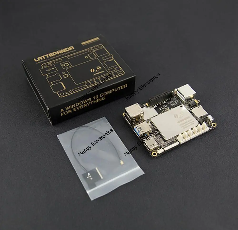 Плата LattePanda 4G/64GB для Intel Z8350 quad core 1,8 GHz ATmega32u4 с Wi-Fi Bluetooth, полная версия Windows 10 Linux